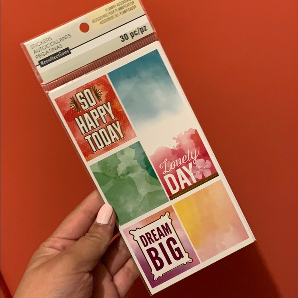 ✨Recollections 30pc Planner Stickers✨